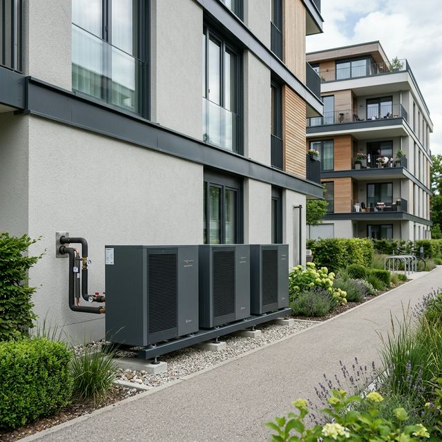 Nvario Energieberatung Hannover Bad Harzburg - Wärmepumpen Kaskade für Mehrfamilienhäuser